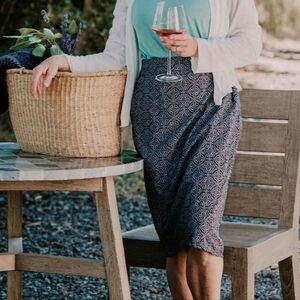 Ripskirt Hawaii New Little Leg Wrap Skirt Black Pearl Batik Length 3 Size XXL